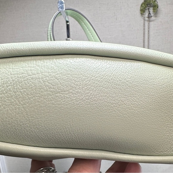 NWOT Radley London Sunny Rise Small Drawstring Crossbody Cucumber Nappa Leather - Picture 3 of 9